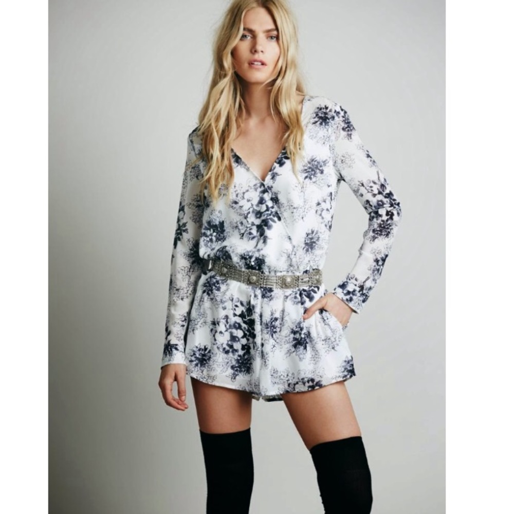Free People Float Away Romper